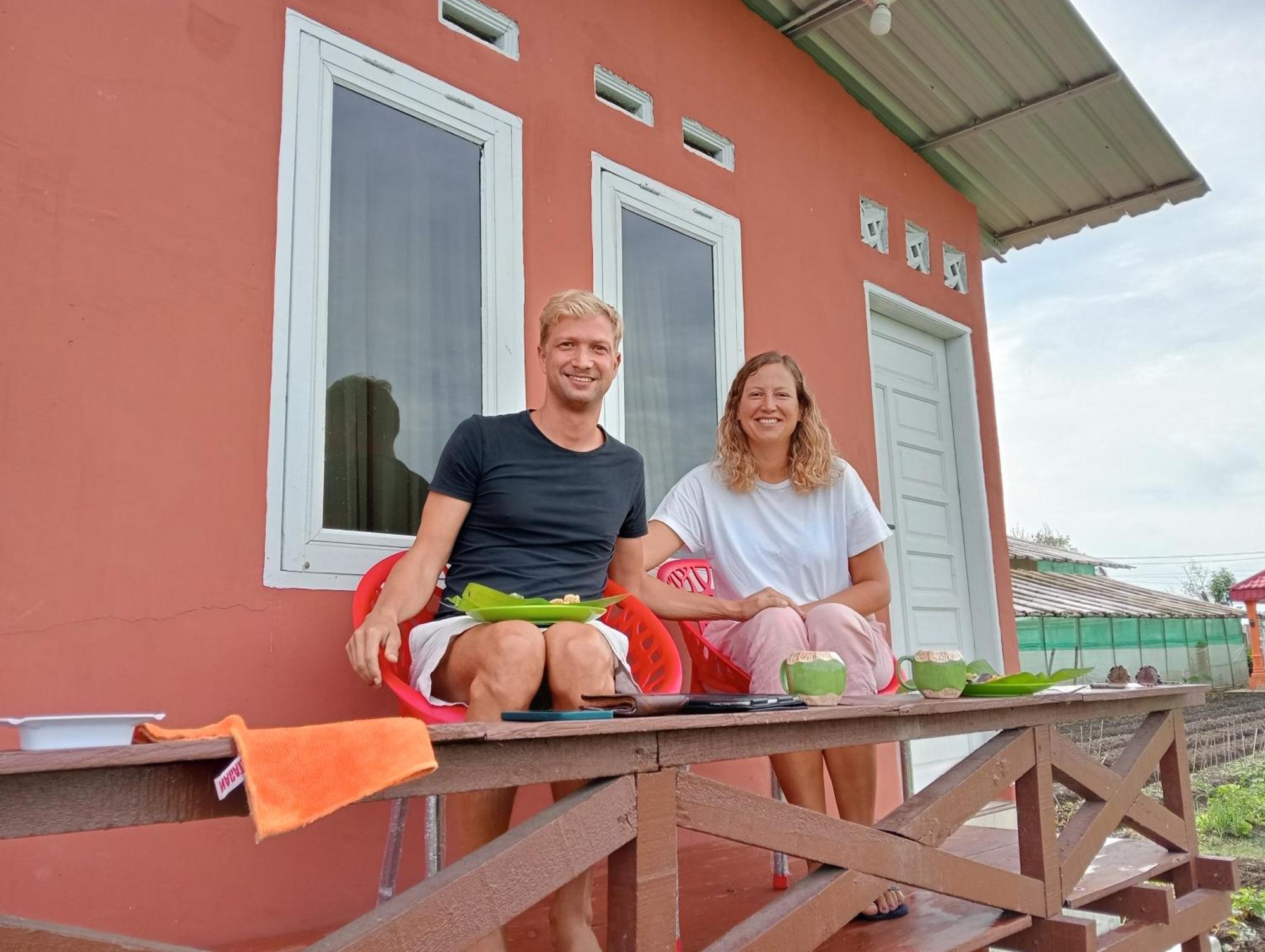 Vulkaan Homestay Berastagi Exterior foto